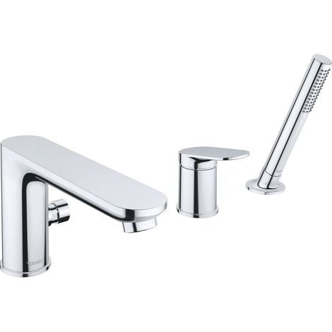 Duravit Wave Mezclador de bañera de 3 orificios, proyección de (1/5)