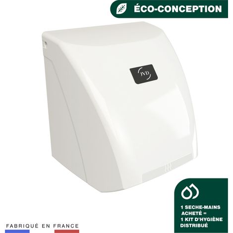 JVD - Sèche-Mains Zephyr blanc - Matériel professionnel