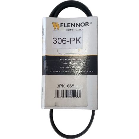 3pk865 cinghia poly-v alternatore servizi marca flennor (1/5)