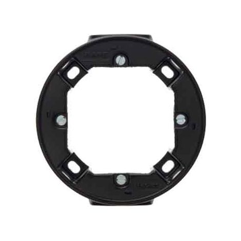 HAGER SOCKET POUR 1 ÉLÉMENT SERIE 1930 NOIR BERKER 100101