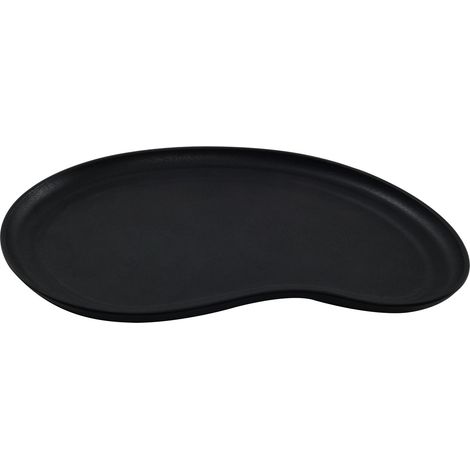 KAROLA grande assiette noire - 12 unités - Betik
