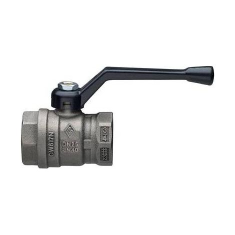 ROBINET À BOISSEAU SPHÉRIQUE À PASSAGE TOTAL FF AVEC LEVIER JUNIOR-SFER Taille : 3/4"  DN 20  PN 40
