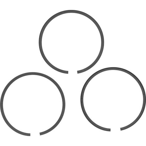 Bague de piston 51 pièces, antioxydation et antirouille, accessoires durables pour compresseurs d'air et pompes. (1/5)