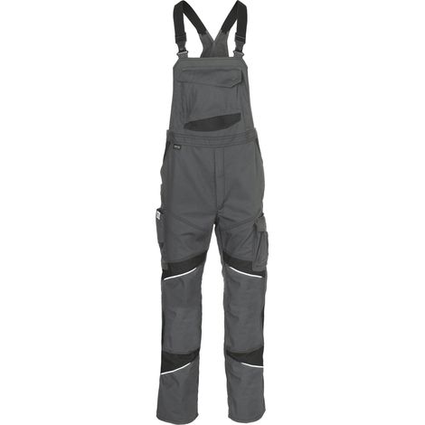 Kübler Latzhose ACTIVIQ cotton+ 3450 anthrazit/schwarz Gr. 114 (1/2)