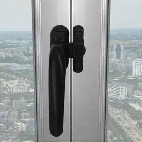 Interior Window Handle, Sliding, Window Accessories and French Doors (Black, Left) (1/5)