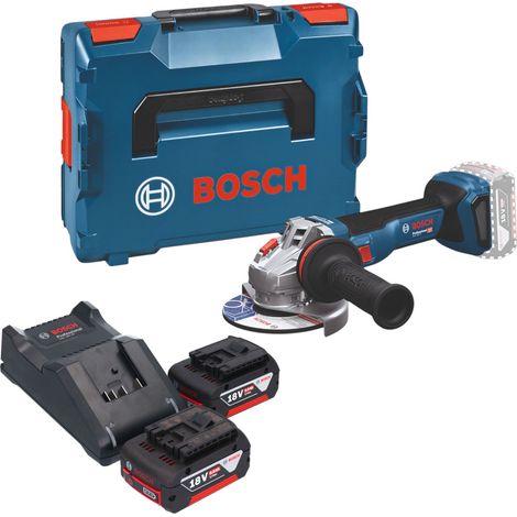 Bosch GWS 18V-11 Professional Meuleuse angulaire sans fil 18 V 125 mm Brushless + L-Boxx ( 06019N4102 ) - sans batterie, sans chargeur (1/5)