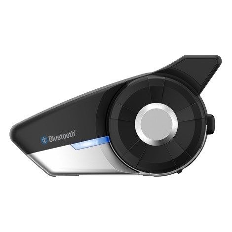Intercom moto SENA 20S EVO DUO 20S-EVO-10D Bluetooth 4.1, portée 2000 m, noir et argent.