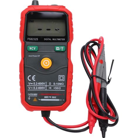 FS8232S Multimètre intelligent anti-surchauffe haute précision robuste voltmètre industriel pour électricien (1/5)