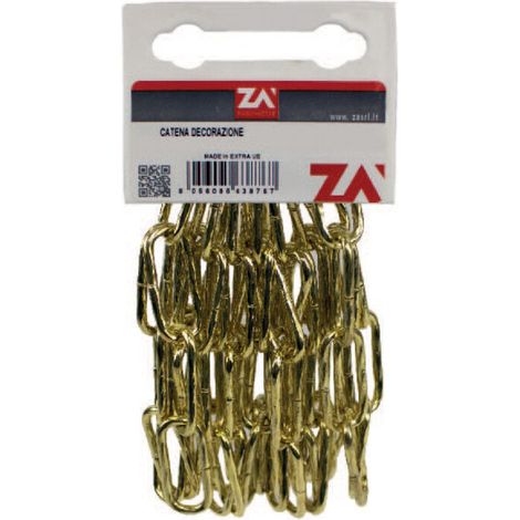 CATENA MAGLIA LUNGA RITORTA 4,0 MM 2,5 M BRONZ
