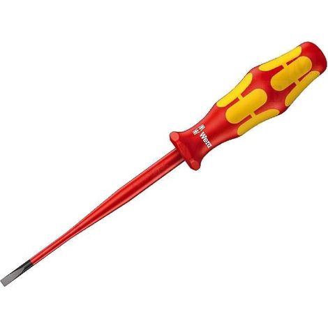 WERA - Tournevis isole plat 3.5x0.6mm - 1kVAC