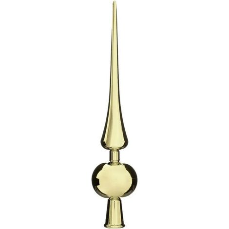 Paris Prix - Cimier 1 Boule Pour Sapin maison 28cm Or