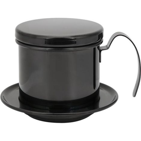 Vietnamesische Filterkaffeemaschine aus Edelstahl für Zuhause, Küche, Büro, Restaurant und Café. (1/4)