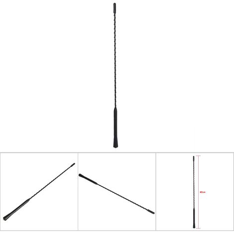 Antenne Radio FM AM Universelle pour Voiture avec Amplificateur, 16 Pouces (1/5)
