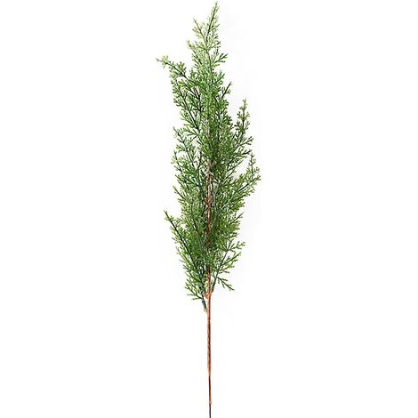 Branches de Cyprès Artificielles pour Décoration Intérieure - Plantes Simulées Réalistes