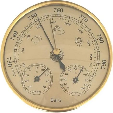 Station météo  - 3 en 1 - Baromètre - Thermomètre - Hygromètre