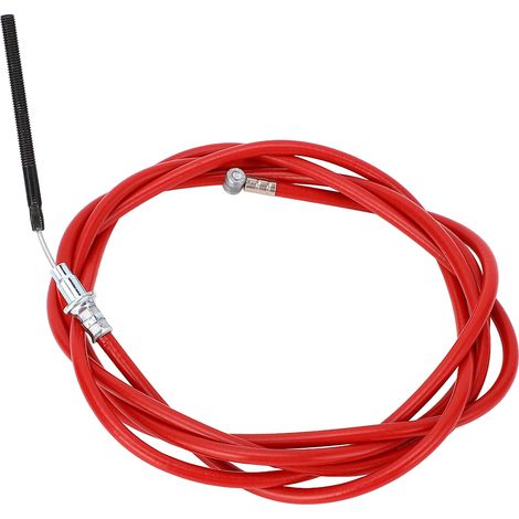 Câble de frein pour trottinette électrique Xiaomi MI3 MI3 Lite, accessoires de montage en acier et polycarbonate, remplacement de câble de frein rouge. (1/5)