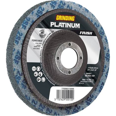 MOLA ABRASIVA PER FERRO/INOX ø 115 x 22,23 mm