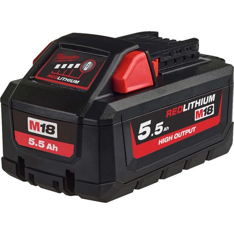Batteria Milwaukee M18HB5.5 18V 5,5Ah (1/2)