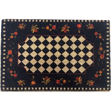 Zerbino in cocco, zerbino d'ingresso Doormat Multicolore (1/3)