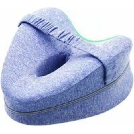 Pr oreiller de oreiller de jambe ergonomique dormeur latéral boucle d'oreiller mémoire oreiller orthopédique oreiller genou confort de couchage optimal housse lavable oreiller pour dormeurs latéraux o (1/5)