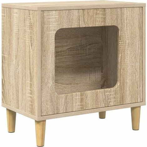 Maison pour chat Sonoma, 51 x 30 x 52 cm, en bois composite