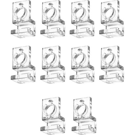 Clip di supporto per coperchio acquario - Adatte per 8 mm