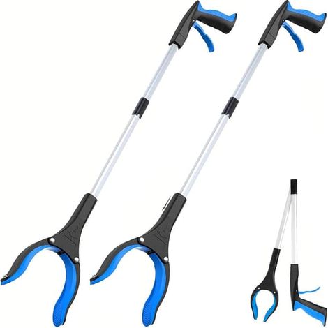 Pince à benne basculante - Pince à benne basculante pliable extra longue de 81 cm (32 pouces) - Pince à benne basculante robuste, pour personnes âgées, poubelle (1/5)