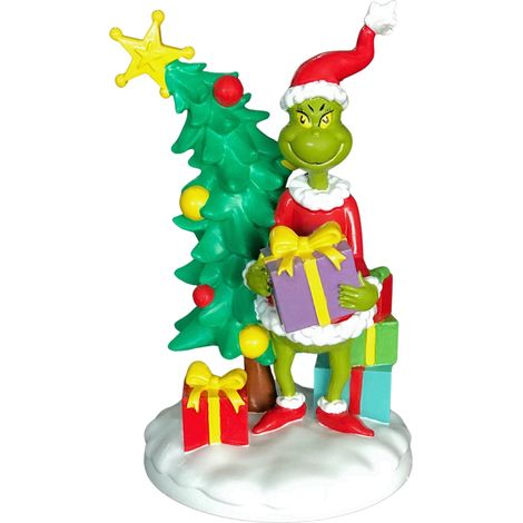 Statua 3D The Grinch H15 Multicolore Peraga Christmas