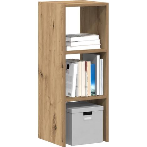 Bücherregal Stapelbar Artisan-Eiche 30x30x80 cm Holzwerkstoff