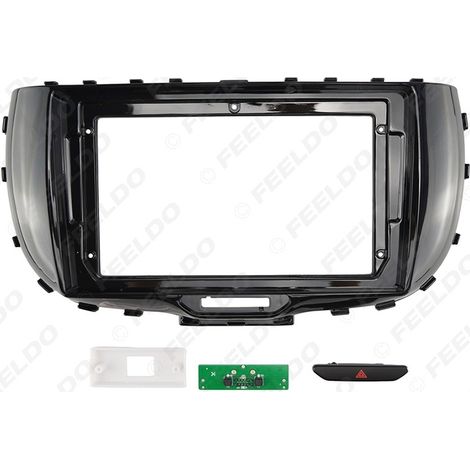 Applicable to Kia Soul 2019-2020: Android navigation frame, large screen audio modification panel, 9-inch audiovisual frame (1/4)