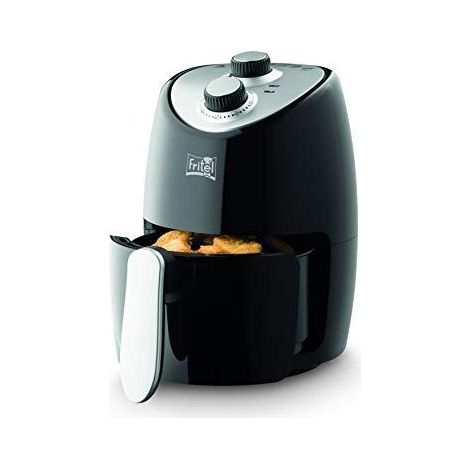 Fritel Friggitrice ad aria elegante nera 0,6 kg 1000 W