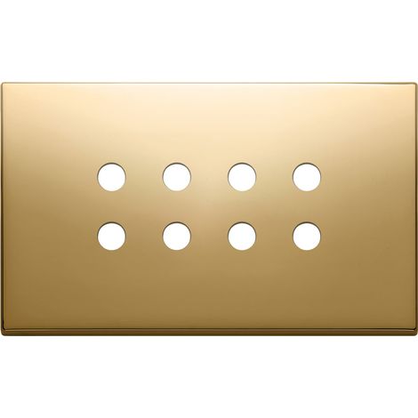 VIMAR - 22694.RN.82 Placca 4Mx8 Tondo oro