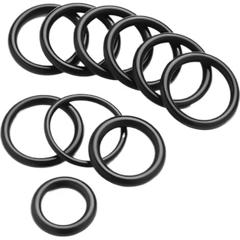 Lot de 26 Lip seals Joint torique ID 81-492mm, bague d'étanchéité en caoutchouc NBR CS 2.5mm, rondelle de joint général hydraulique mécanique à haute température Radial seals Rotary seals (Size : ID 8 (1/5)