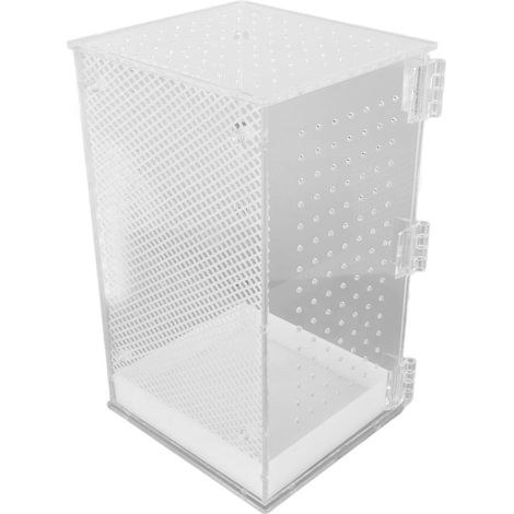 Réservoir de terrarium pour reptiles, en acrylique, réservoir d'habitat transparent très transparent (1/5)