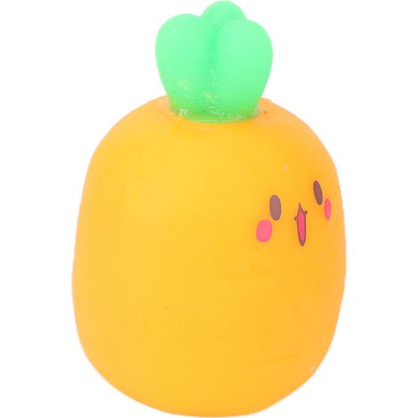 Lot de 2 Balles Anti-Stress Fruits Squishy, Gel Eau à Presser, Soulagement Douleur Main, Jouet Sensoriel Relaxant, Hydratant et Doux (1/5)