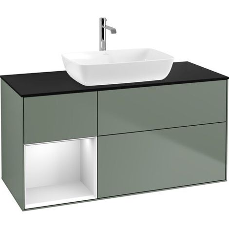 Villeroy & Boch F822MTGM meuble sous-lavabo Finion F82 (1/2)