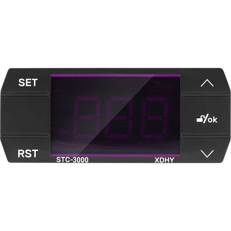 -3000 Termostato digitale per regolatore di temperatura 110V-220V 30A con strumento di controllo del sensore (1/4)