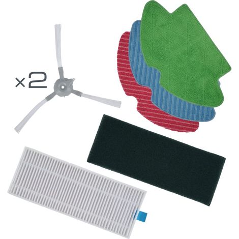 Rowenta Kit totale di ricambio ZR763000 X-Plorer S75  adatto per robot aspirapolvere Rowenta X-Plorer S75 RR76xx  Multicolore (1/5)