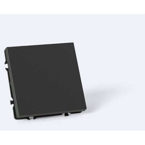 Interruptor Simple Luxe 990 Negro 1 Tecla