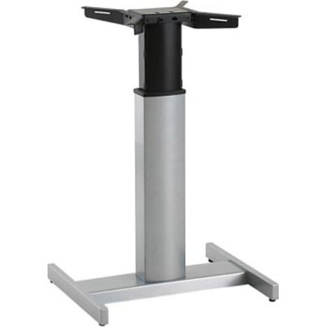 Piètement à réglage en hauteur électrique 501-19 STIER, mobile, pour plateau de 80x80 cm (1/4)