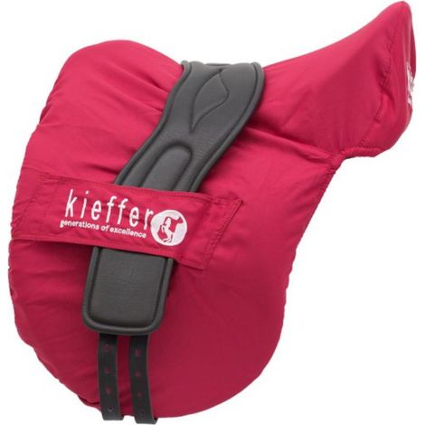 Kieffer Sattelüberzug COMFORT - rot - Sattelschoner (1/2)