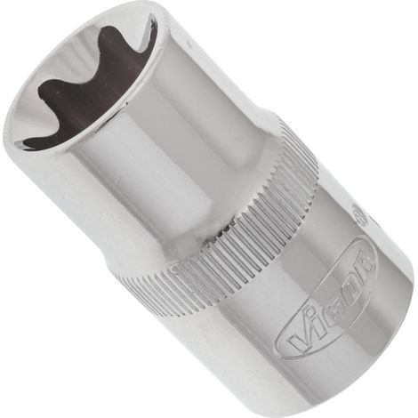 Douille ∙ V2196 ∙ Carré creux 1/2 pouce (12,5 mm) ∙ Profil TORX® extérieur ∙ Taille E18 (1/2)
