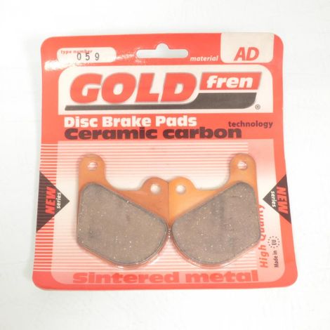 Plaquette de frein Gold Fren pour Moto Harley Davidson 1200 FX (1/3)