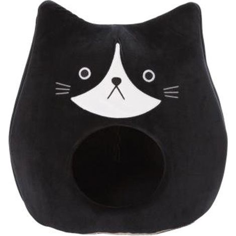Igloo niche pour chien modèle noir pour chiens et chats