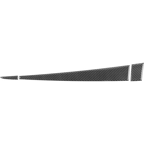 Modification de voiture : Boîte de rangement décorative en fibre de carbone pour siège passager de Mitsubishi Lancer (2008-2016), adaptée aux conducteurs à gauche. (1/5)