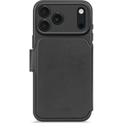 Decoded Leather Detachable Wallet iPhone 17 Pro Black (1/5)