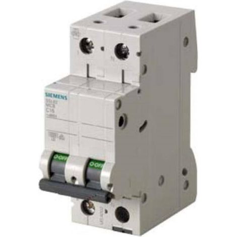 Interruttore Automatico Magnetotermico Siemens 5SL3516-7 16A 1P+N 230V