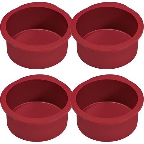 Antihaft petit moule de cuisson 10cm/15cm/20cm, Flexible BPA freie silicone moule de cuisson Pfannen pour Schicht (1/5)