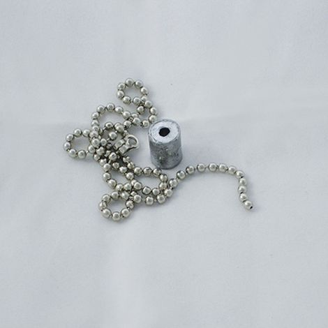 Cadena de bolas cromada KLUDI