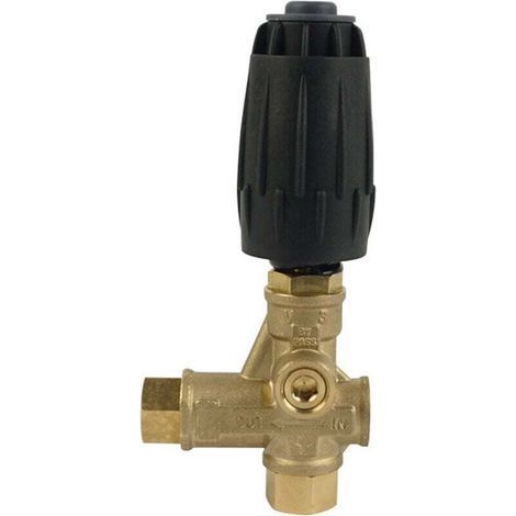 Nettoyeur haute pression, régulateur de pression, lavage à jet haute pression, valve de déchargement 250 bar, 40 l/min, température maximale de l'eau (1/4)